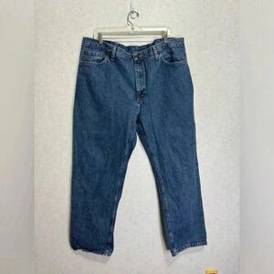 WRANGLER Men’s Denim Everyday Workwear Classic Casual Jean Pants Size 42 x 30